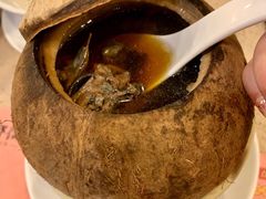 椰子炖竹丝鸡汤-点都德(聚福楼店)