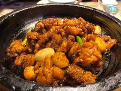 酱爆石锅蛙-绿茶餐厅(光谷世界城步行街店)