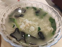 虾仁煨面-怡园饭店-餐厅(四望亭店)