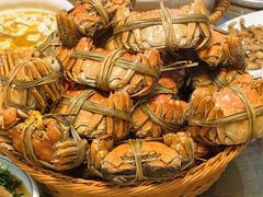 清蒸大闸蟹-蟹村草堂·苏式园林人文农家·大闸蟹