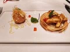 顺德煎焗鸡配金丝虾球-Yan Ting 宴庭中餐厅(上海静安瑞吉酒店)
