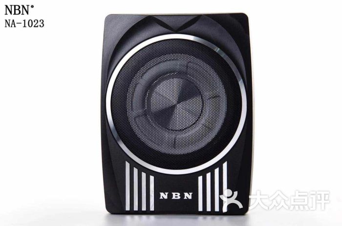 nbn汽车音响10寸纯铝合金材质,,超薄小钢炮,带灯手控,,小车座位底