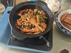 现杀果园鸡—黄焖鸡-生态苑农庄(十里画廊遇龙河店)