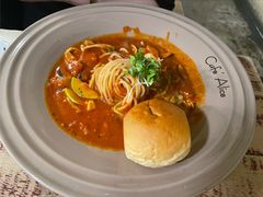 西红柿辣鸡意大利面-Cafe Alice咖啡爱丽丝(奥城店)