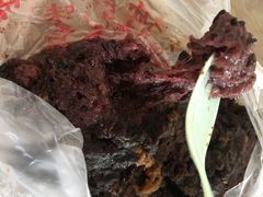 紫米豆沙糕-楊记切糕