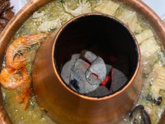 炭火锅-将相和·海鲜蒸饺大连菜