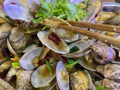 炒花蛤-老虎滩大连海鲜烧烤(建邺云锦路总店)