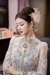 -懿沉香中式嫁衣礼服秀禾服龙凤褂马来褂旗袍总店