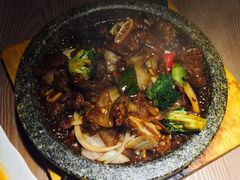 铁板牛仔骨-小菜园新徽菜(滁州苏宁店)