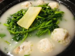 西洋菜煲鲮鱼丸-维园悦谱·海派家常菜(乌鲁木齐南路店)