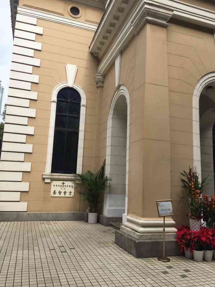 基督教堂沙面堂-"来的时候正好有合唱团的彩排这是第一次静.