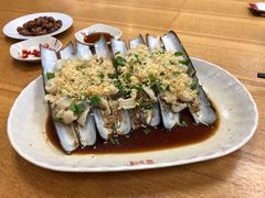 蒸竹节蚌-新海山海鲜餐馆