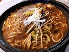 砂锅猪肉炖清水粉条-百花人家(清水田园店)