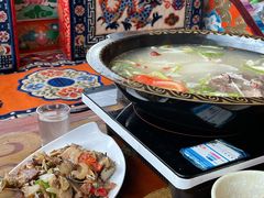 阿巴郎·牦牛肉汤锅-四姑娘山阿巴郎·藏式花园餐厅