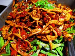 钢盆鱿鱼-大碗先生家常湘菜(解放街店)