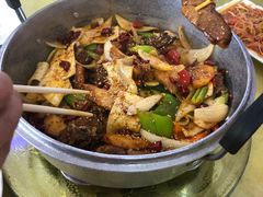 -炕锅羊肉土火锅面片大王