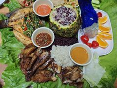 -沐毫傣泐云南菜孔雀宴•手抓饭傣味烧烤(曼听店)