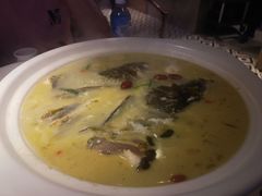 土烧古田山清水鱼头-庆江南江南菜(琴湖溪里花园城店)