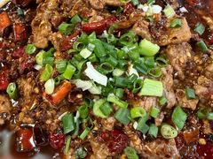 水煮牛肉片-九九牛肉馆(南山路店)