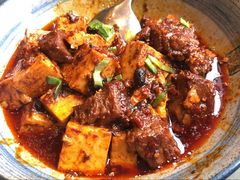 辣牛肉烧豆腐-兰溪小馆(东直门簋街店)