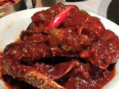 -草家酱蟹炭火烤肉店(珲春南路一店)