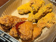 香辣酱油炸鸡-양평식당·杨平食堂(华贸店)