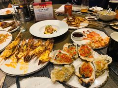 现场制作铁板烧-博林天瑞喜来登酒店·西丽尚膳