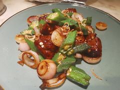 惹味秋葵煎牛肉粒-陶陶居酒家(环市东店)