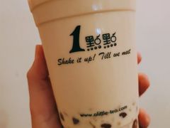 燕麦黑糖乌龙奶-1点点(河南中路店)