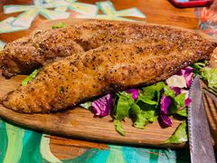 碳烤巴沙鱼-烛影拾光观景餐厅·创意菜·摄影·小提琴(大唐不夜城店)