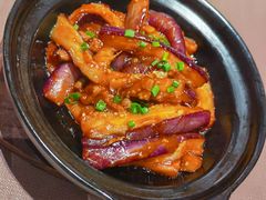鱼香茄子煲-海口万豪中餐厅·粤菜·海南菜· 平价海鲜·茶点· KTV包房