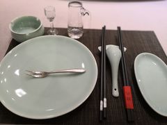 餐具摆设-稍可轩博物馆餐厅