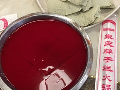 鲜鸭血-朱氏胖子烂火锅(洪崖洞店)