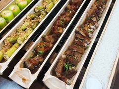 -胡须哥网红竹筒菜