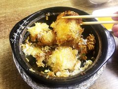 烧鹅叉烧双拼饭-煲煲香快餐(南京路店)