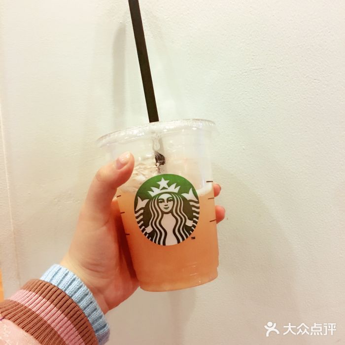 星巴克(南京华灯坊店)冰摇桃桃乌龙茶图片