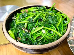 豆豉鲮鱼炒番薯叶-和记菜馆