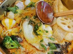微辣汤底-阿上阿上麻辣香锅&麻辣烫(朝阳蓝色港湾店)