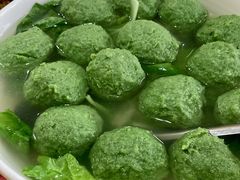 翡翠圆子汤-柏合黄记豆腐皮饭店