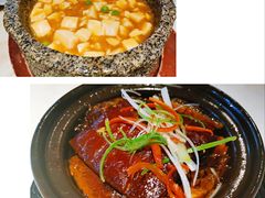 石锅鸡汤豆腐-绿茶餐厅(二七万达店)