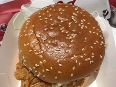 香辣鸡腿堡套餐-肯德基(巴沟店)