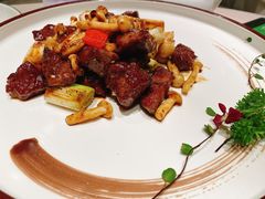 山菌葱爆雪花牛肉-尚一汤·粤菜海鲜(环球港店)