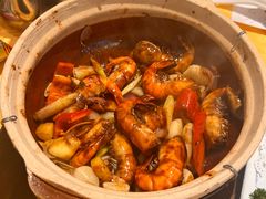 香茅罗氏虾-天宝食坊·啫啫煲大排档(西华路店)