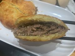 烧饼夹肉-武圣羊汤(武圣路店)