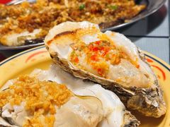 蒜蓉烤乳山生蚝-辉记炭烧海鲜大排档·老字号(福田店)