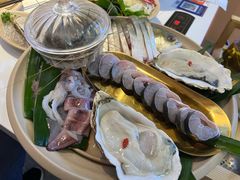 海鲜拼盘-嗲嗲的椰子鸡・太琼糟粕醋(上海百联又一城店)