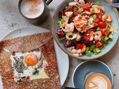 鸡蛋蘑菇熏肉荞麦可丽饼-RAC BAR(安福路店)