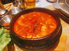 海鲜嫩豆腐汤-姜虎东白丁烤肉(苏州中心店)