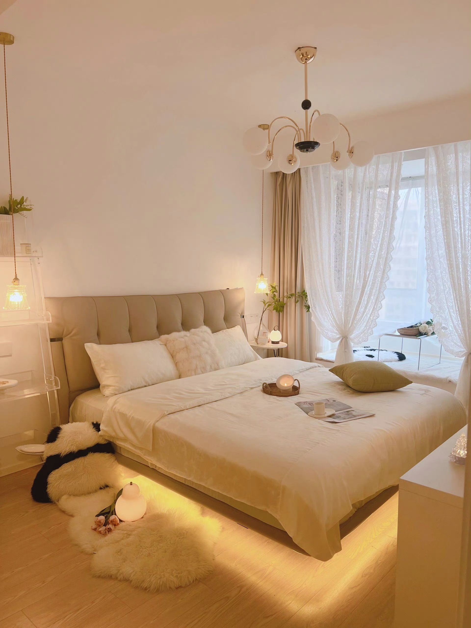 这样温馨卧室装修你会喜欢嘛