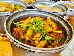 干锅牛蛙面-霸道川面馆(张江店)